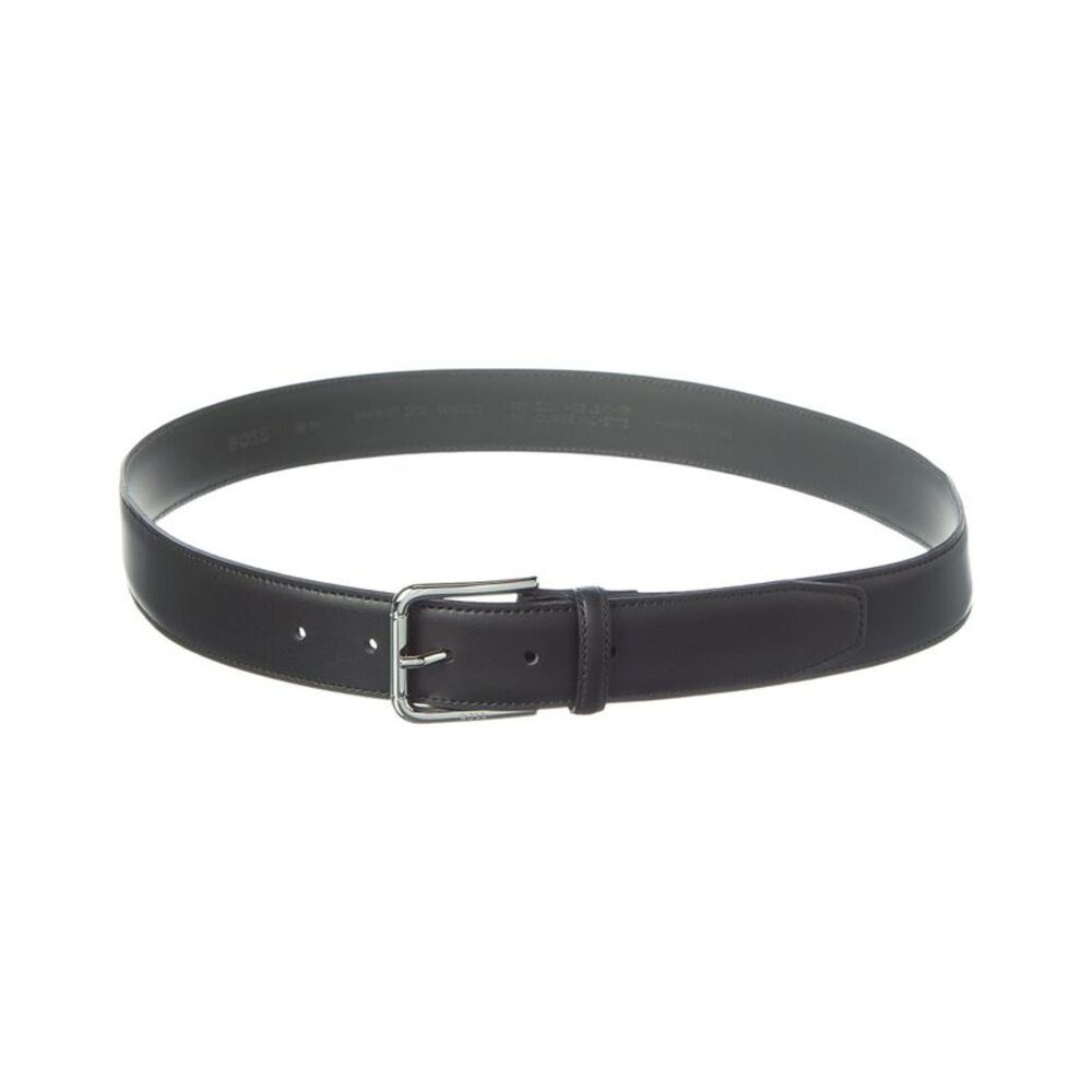 Hugo Boss Navya Leather Belt, Black